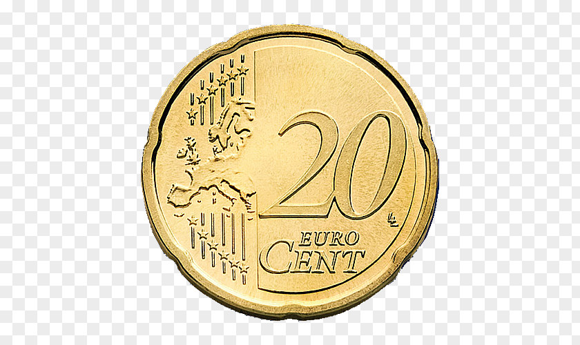 Euro Coin Transparent Image 20 Cent Coins PNG