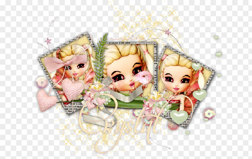 Flower Character Fiction Doll PNG
