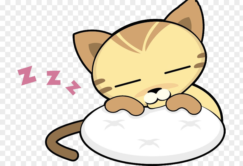 Sleeping Cat Kitten Hello Kitty Dog PNG