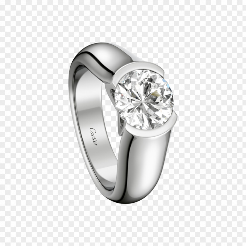 The Characteristic Two Lover Shadow With Sunlite Engagement Ring Wedding Cartier Solitaire PNG