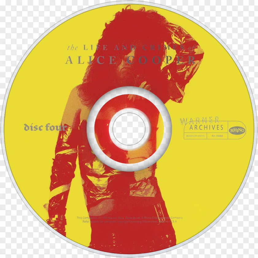 Alice Cooper Compact Disc PNG