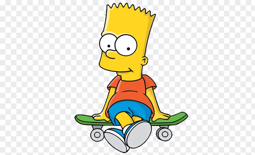 Bart Simpson Homer Marge Maggie Milhouse Van Houten PNG
