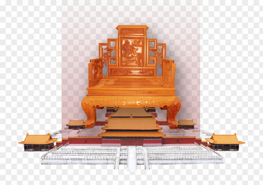 China Forbidden City Throne National Palace Museum Chinese Dragon PNG