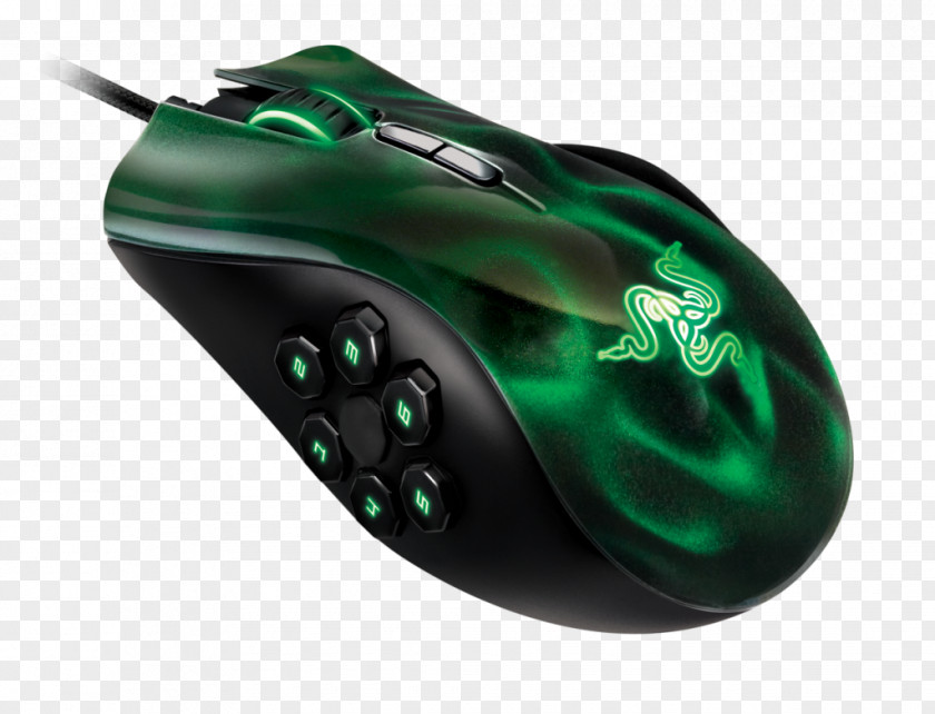 Computer Mouse Razer Inc. Naga Hex Multiplayer Online Battle Arena PNG