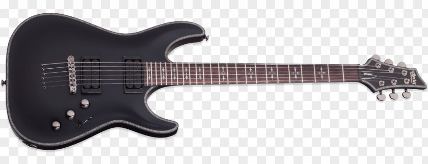 Electric Guitar Schecter C-1 Hellraiser FR Research Floyd Rose PNG