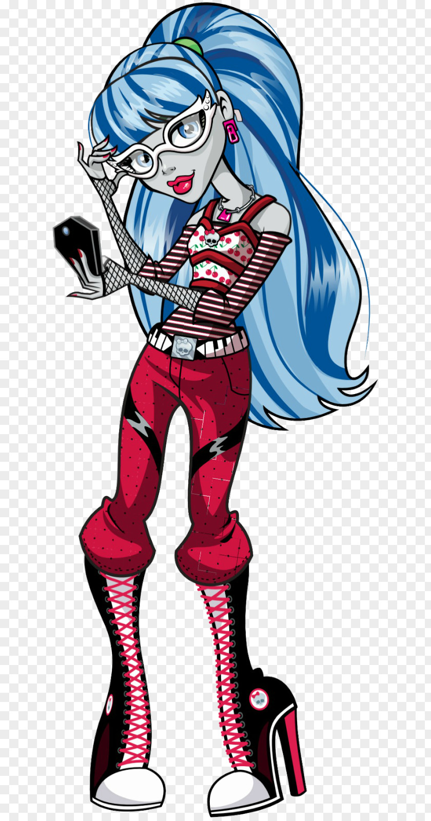 Ghoul Monster High Doll Art PNG