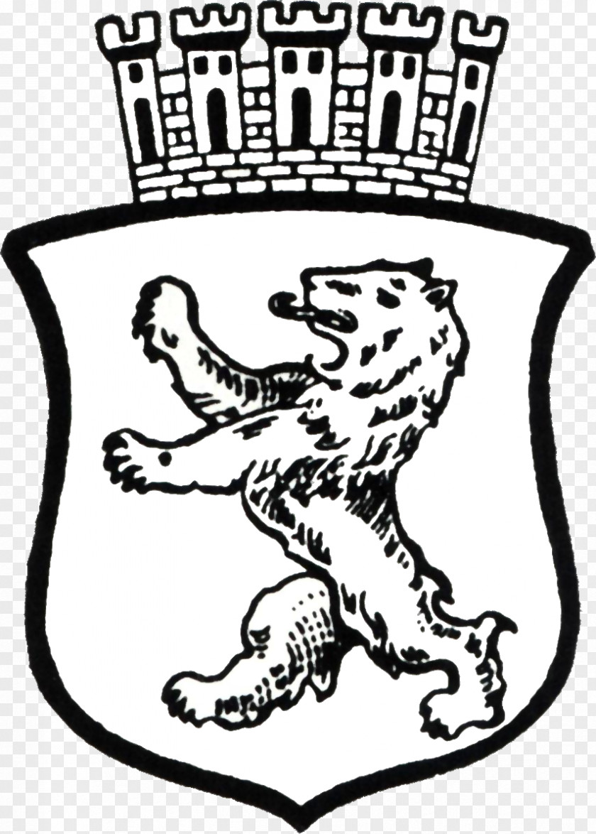 Knight Coat Of Arms Berlin Ausmalbild West PNG