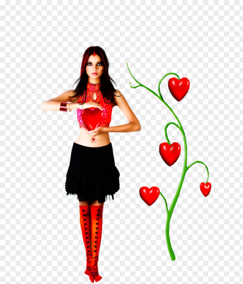 Woman Guestbook Valentine's Day Character PNG
