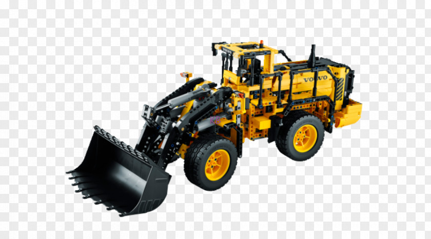 Lego Technic Bugatti AB Volvo Remote Controls LEGO 42030 Remote-Controlled VOLVO L350F Wheel Loader Heavy Machinery PNG