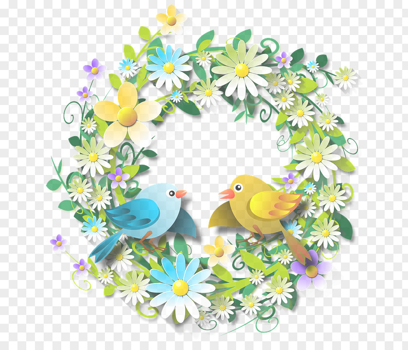 Parrot Flower Yellow Clip Art Spring Wildflower Plant PNG