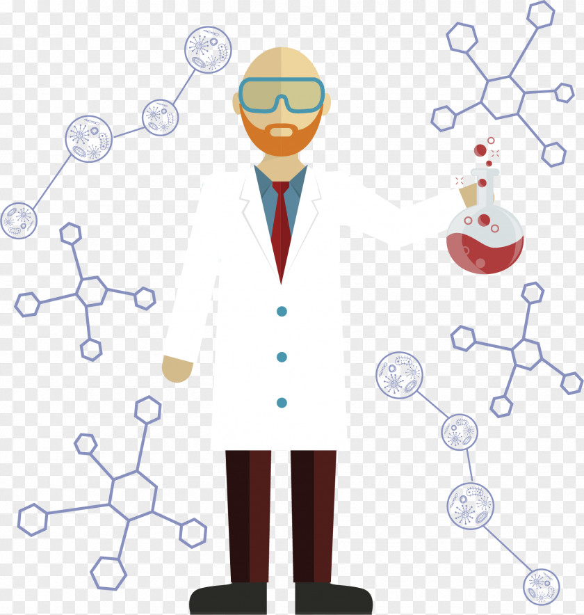 Scientists White Coat Experiment PNG