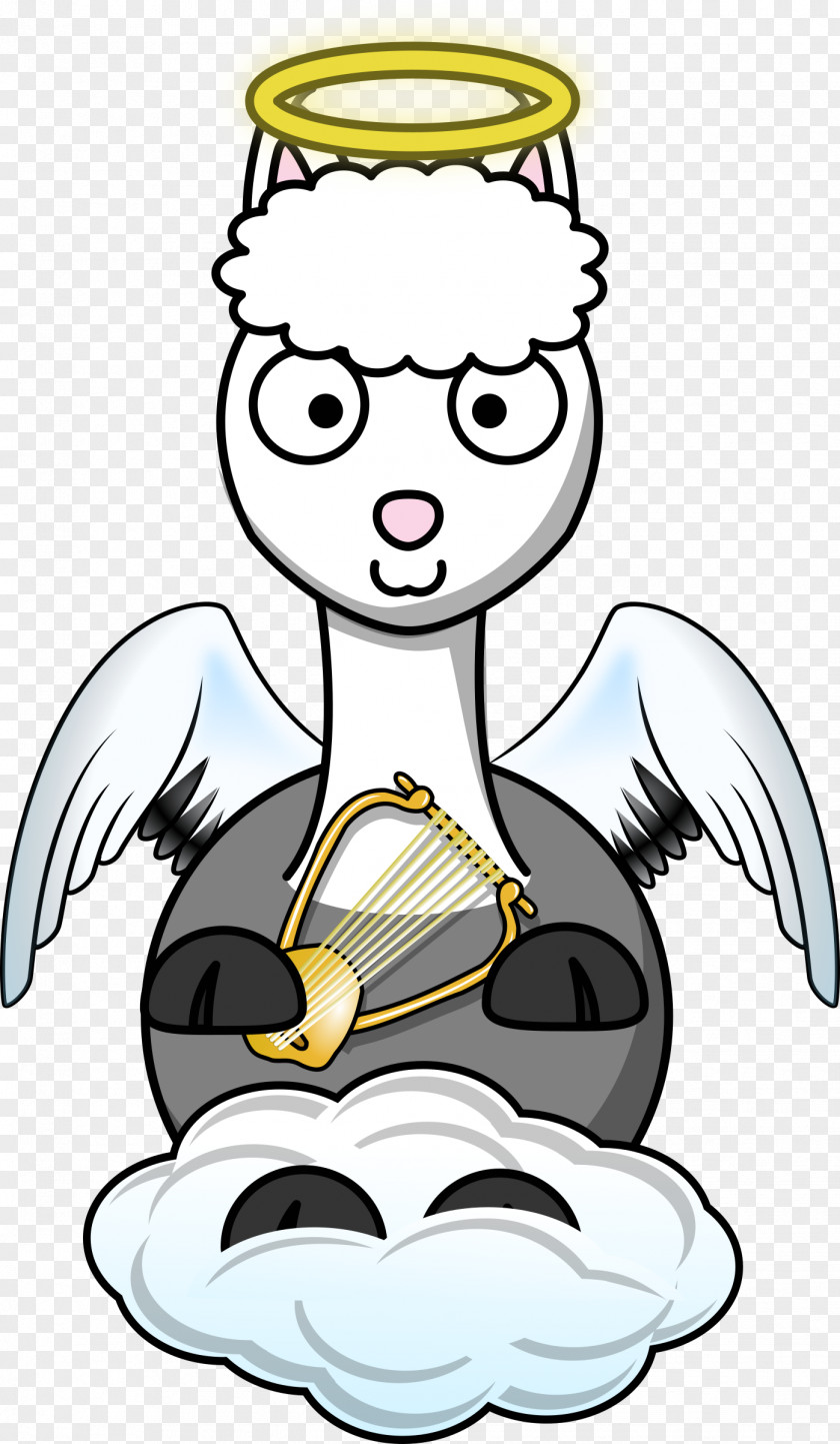 Angel Drawing Line Art Clip PNG