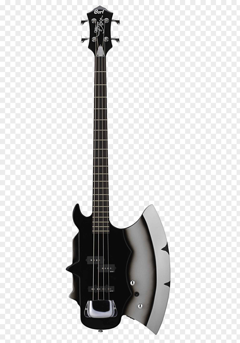 Bass Guitar Axe Kiss Cort Guitars PNG