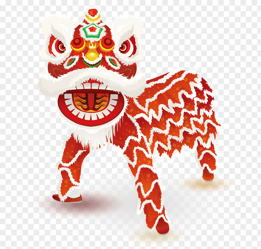 Chinese New Year Lion Dance Dragon PNG