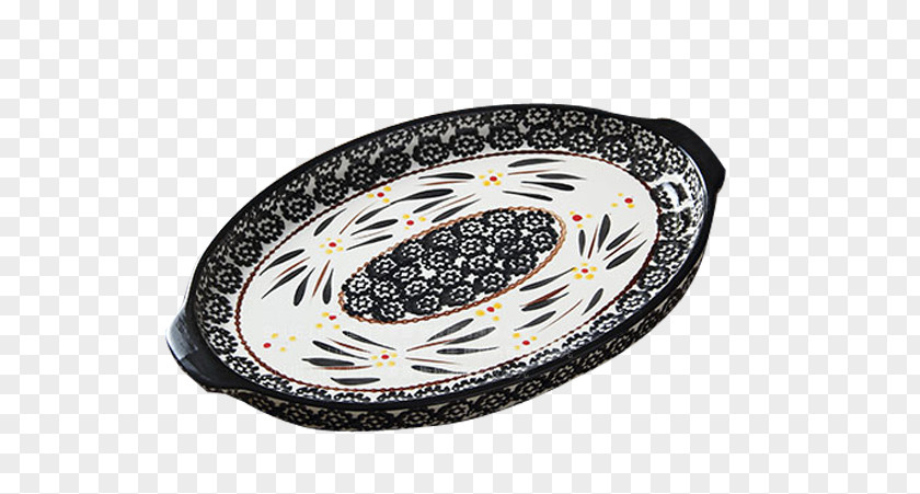 Large Oval Baking Dish Baked Rice Roasting PNG