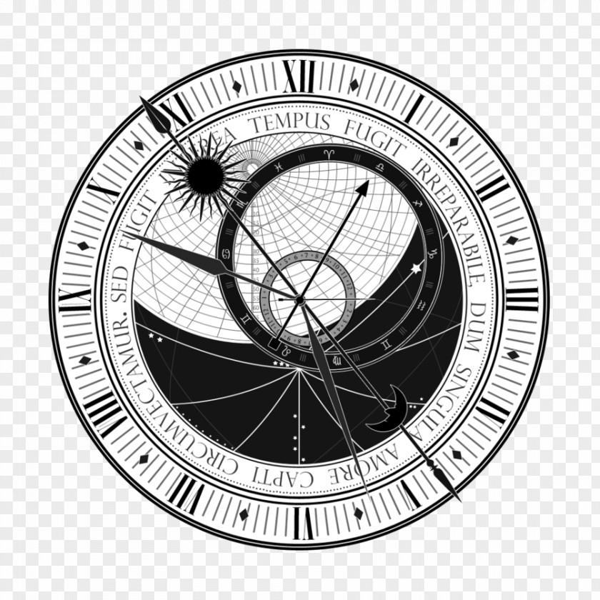 Wall Clock Prague Astronomical Astronomy Strasbourg PNG