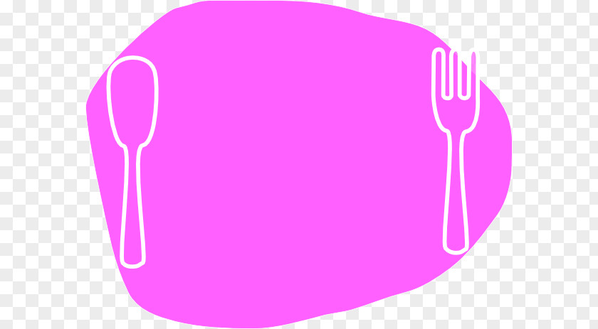Dinner Plate Fork Course Clip Art PNG