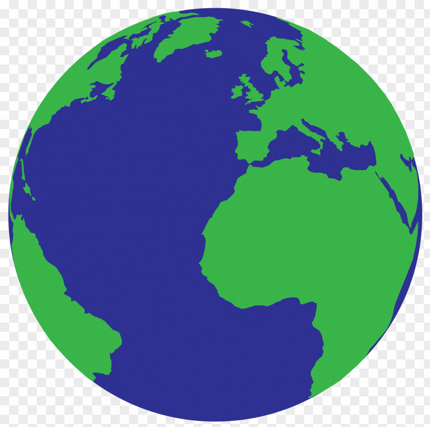 Earth Globe World Map Microsoft PowerPoint PNG