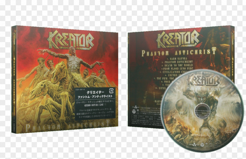 Kreator Phantom Antichrist Civilization Collapse United In Hate From Flood Into Fire PNG