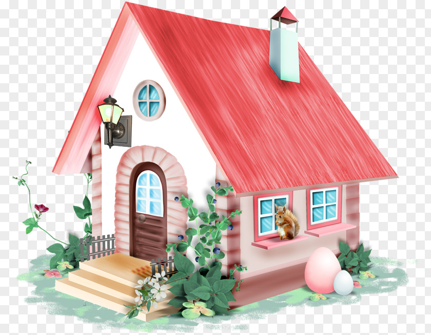 A House Green PNG