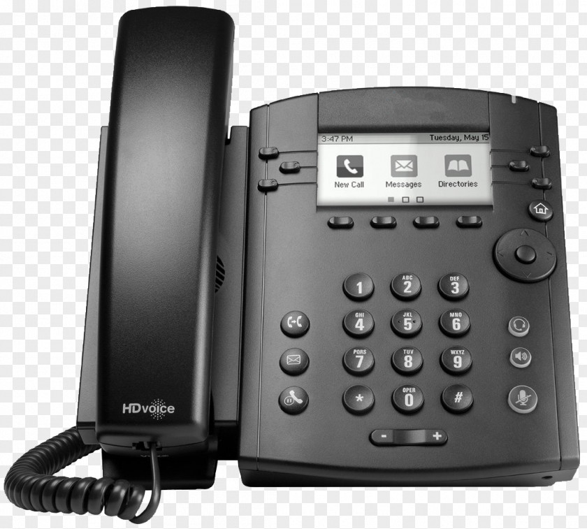 Andrews Phone System Polycom VVX 300 VoIP 310 Telephone PNG