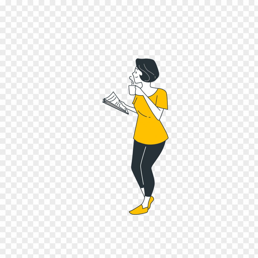 Clothing Cartoon Shoe Yellow Logo PNG