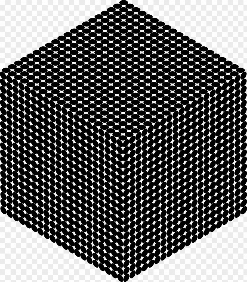 Cube Isometric Projection Color Circle PNG