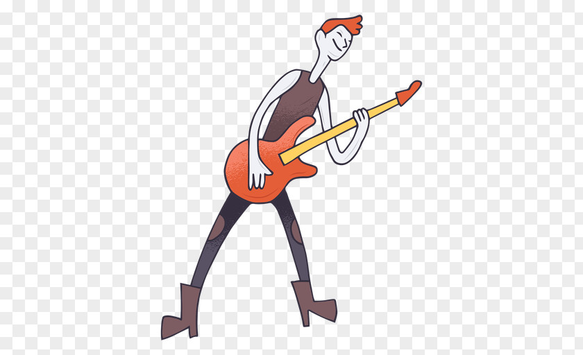 Guitarist Drawing Musician Cartoon PNG