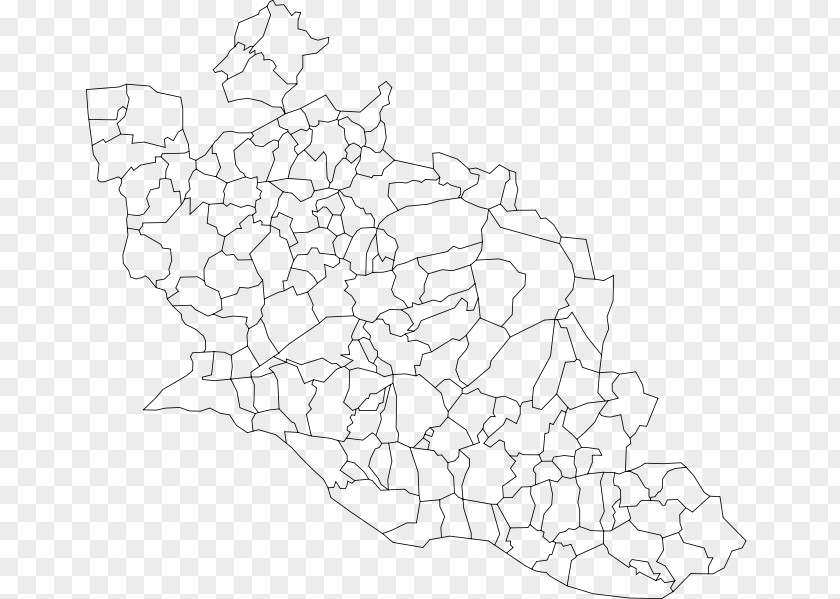 Simplified Map Drawing Line Art Point PNG