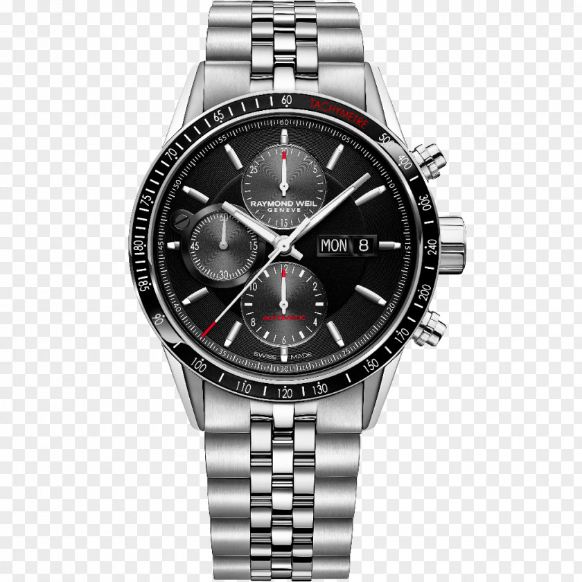 Watch Raymond Weil Chronograph Automatic Tachymeter PNG