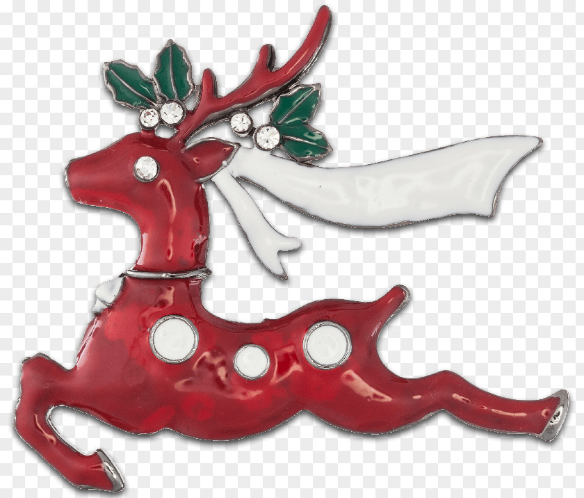 Christmas Reindeer Ornament Figurine PNG