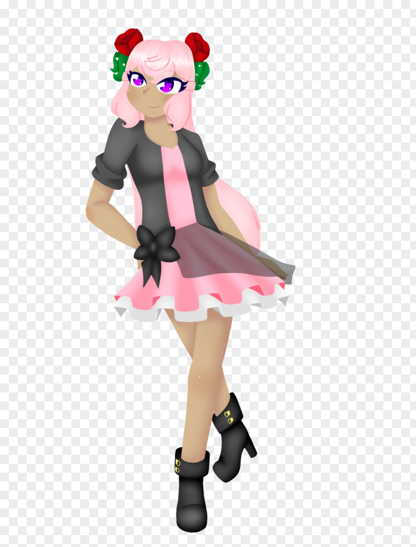 Origami Maid Costume Shoe Character Animated Cartoon PNG