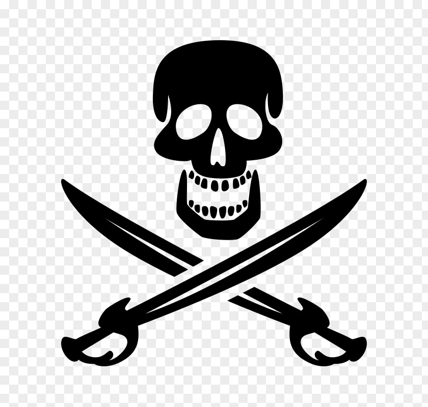 Skull Piracy Clip Art PNG