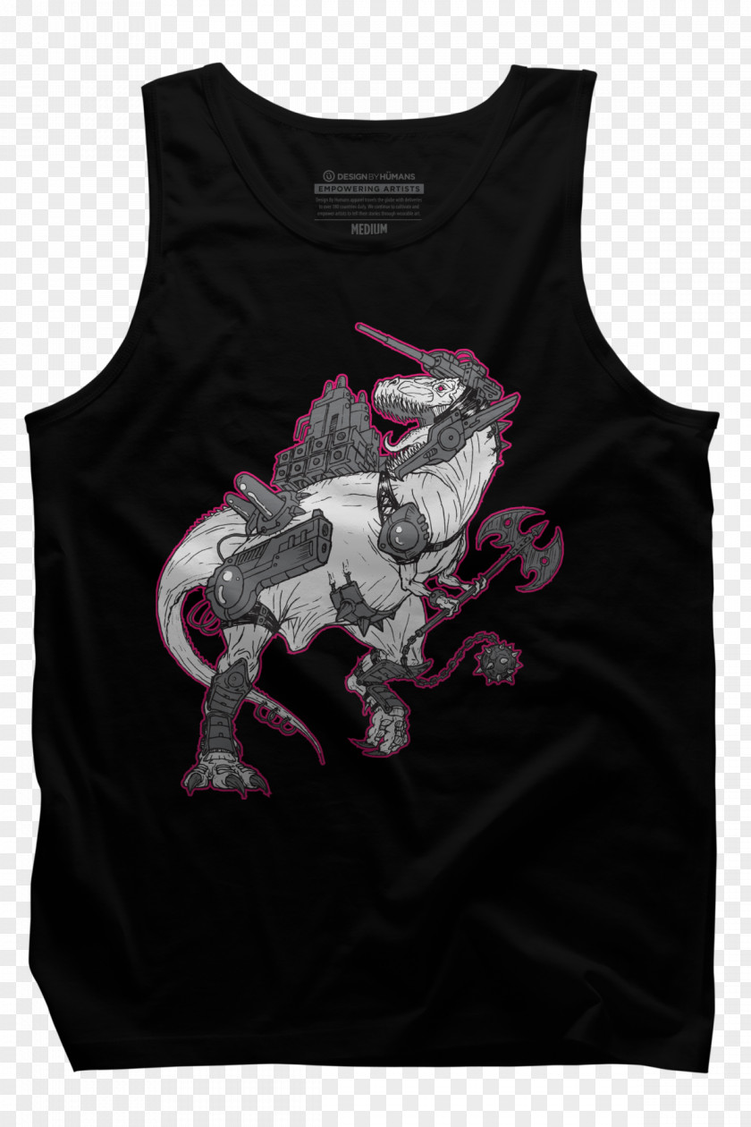 T-shirt Tyrannosaurus Dinosaur Robot Cyborg PNG