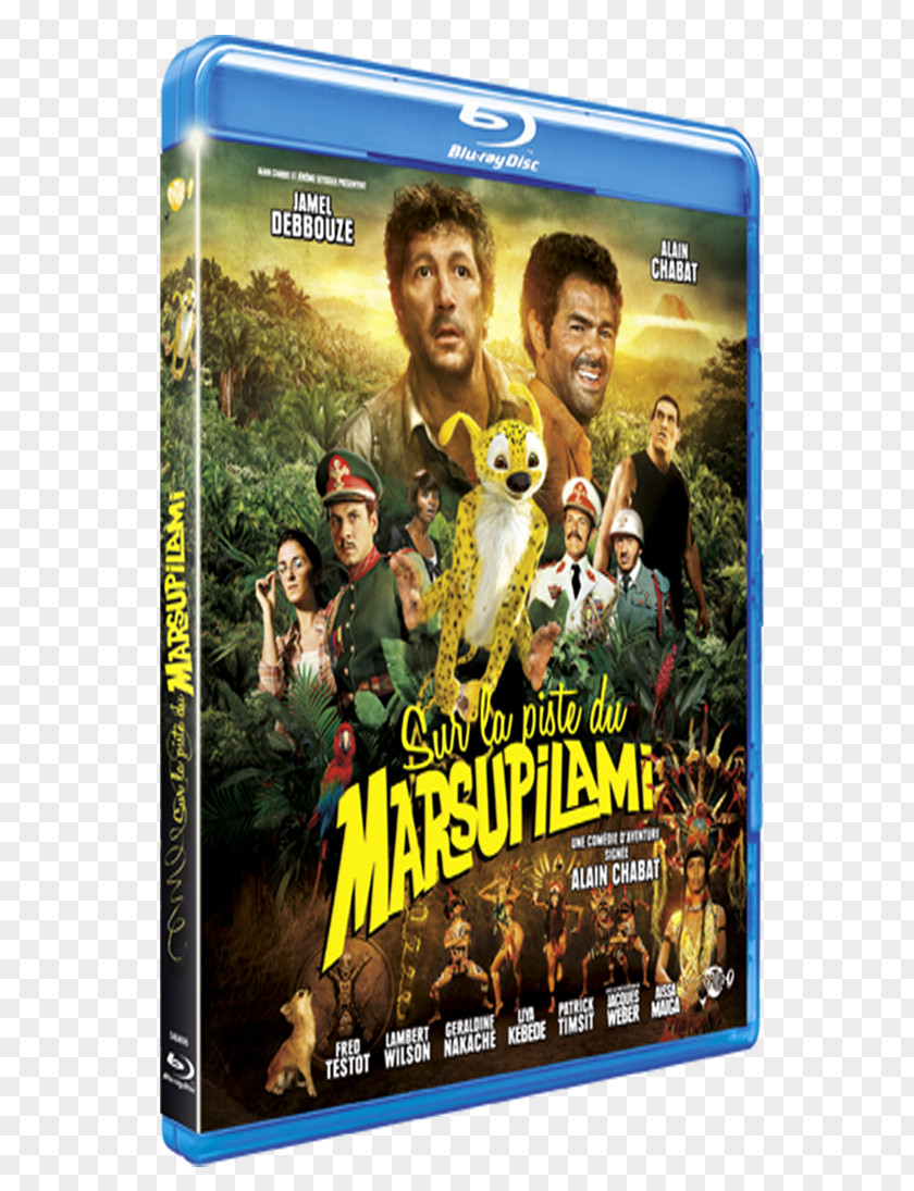 Dvd Alain Chabat Sur La Piste Du Marsupilami Blu-ray Disc Dan Geraldo Film PNG