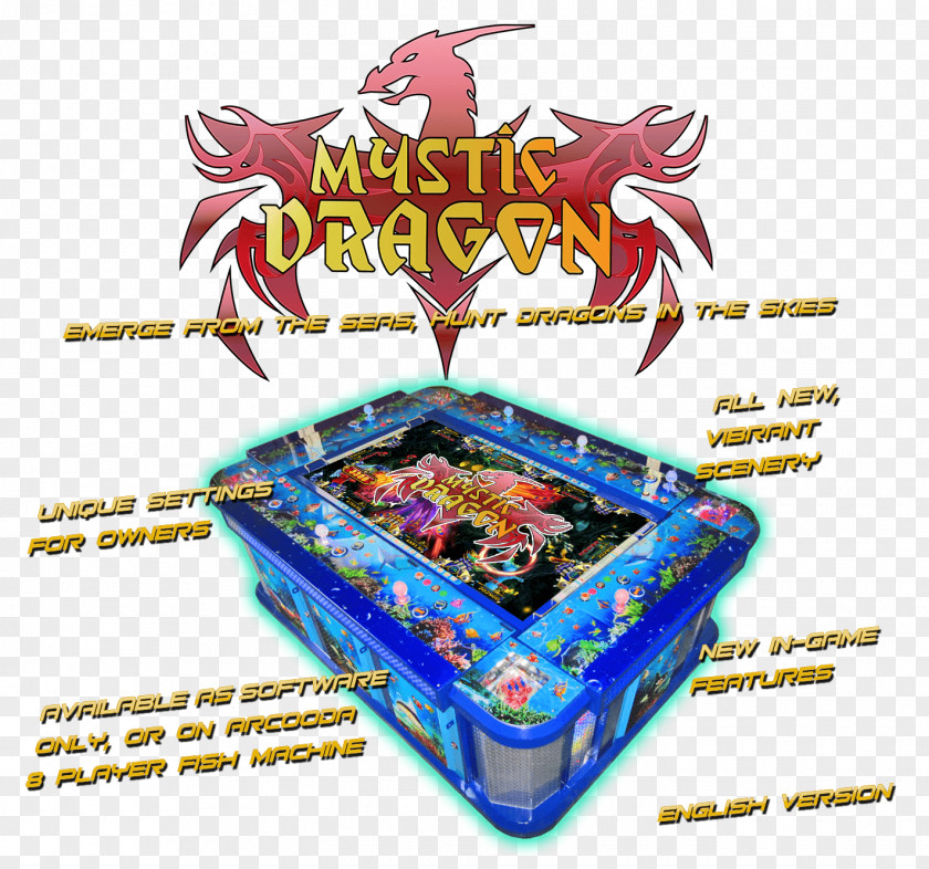 Player Fish Game ARCOODA Machine PNG