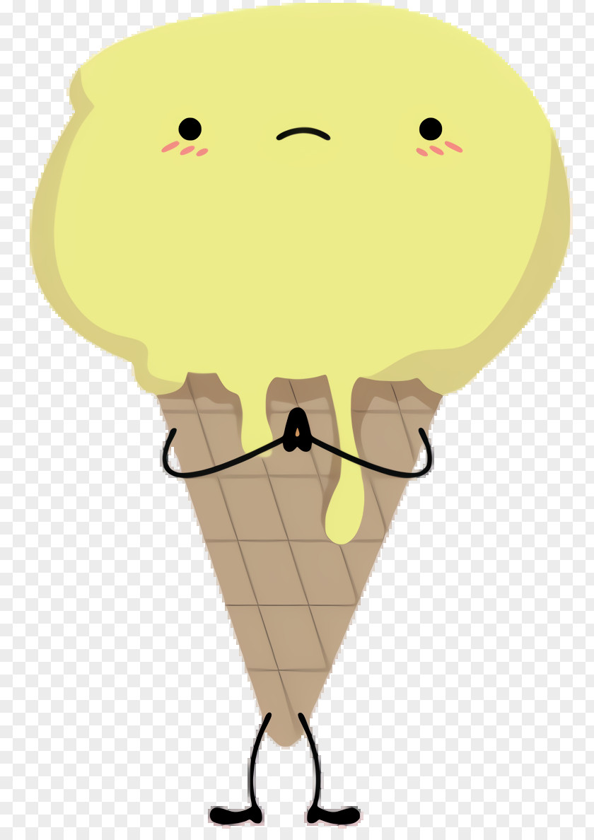 Smile Food Ice Cream Cone Background PNG