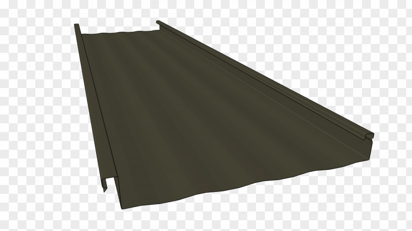 Striated Rectangle Roof Material PNG