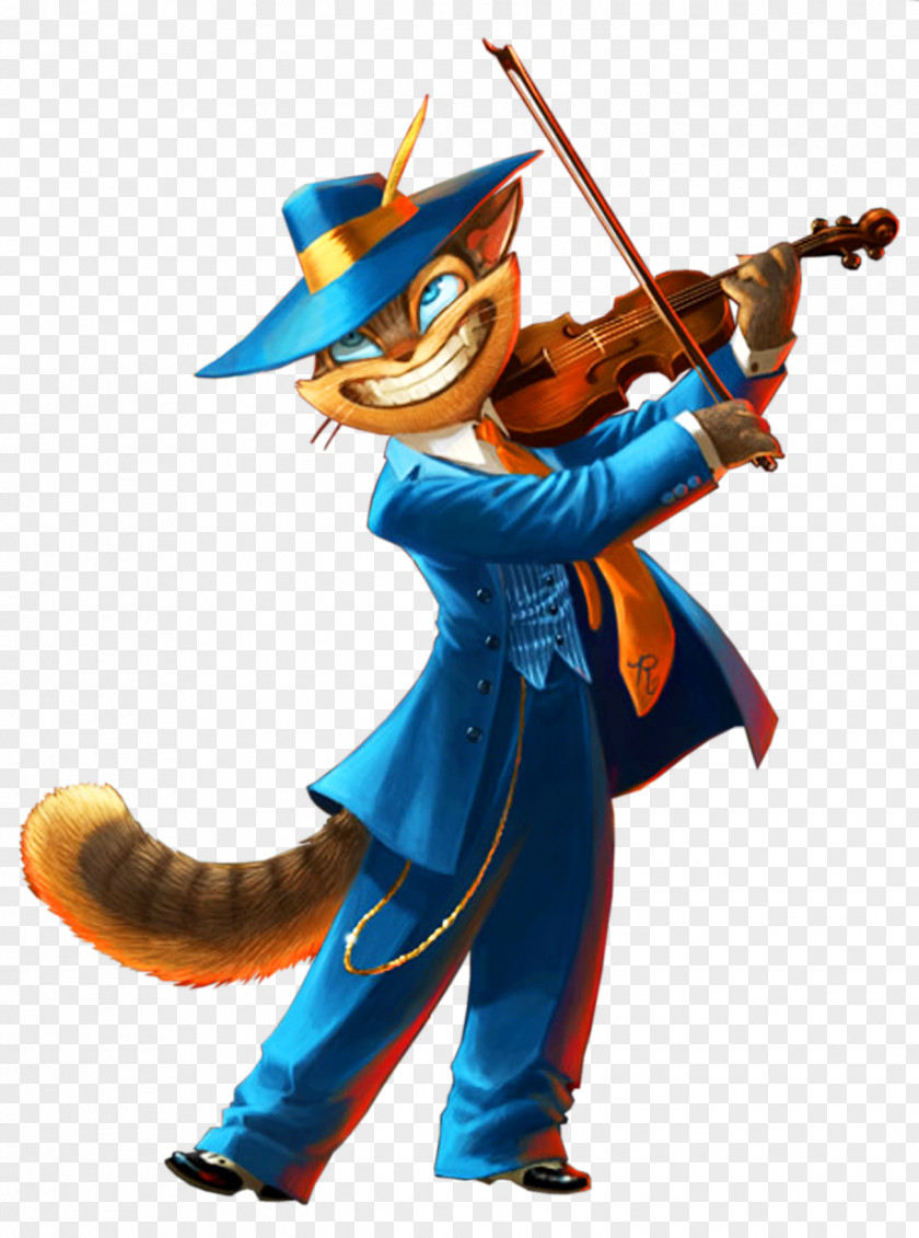 Violine Cat Comics Character Funny Animal PNG