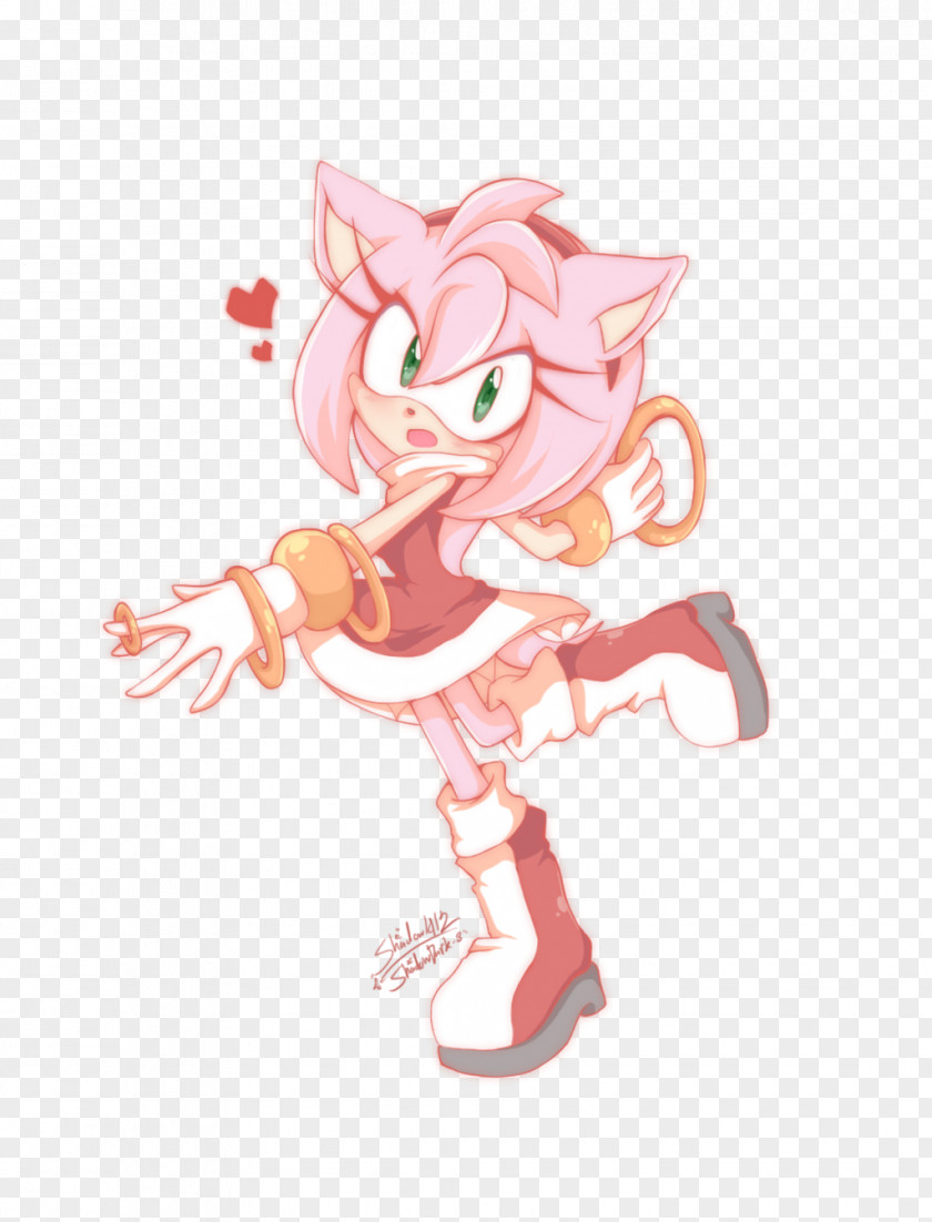 Amy Rose Sonic The Hedgehog Shadow Knuckles Echidna PNG