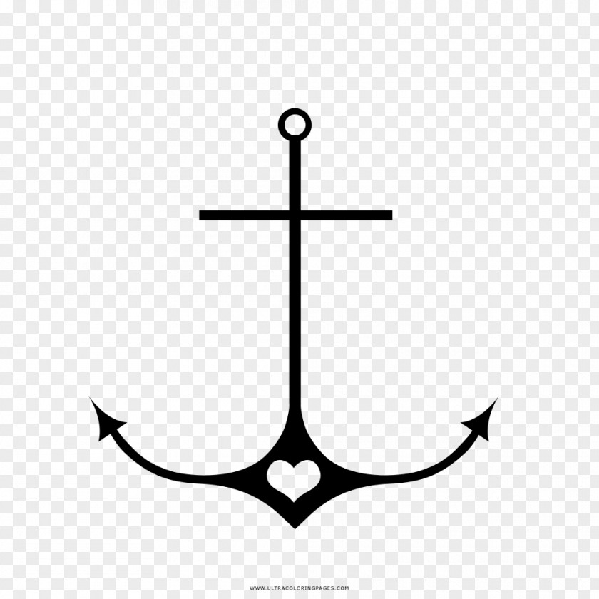 Anchor Drawing Coloring Book Clip Art PNG