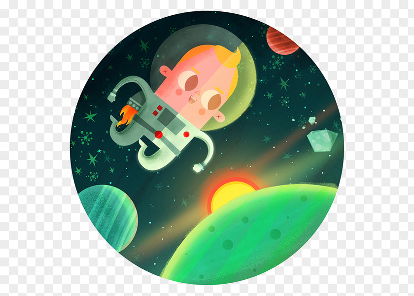 Astronaut Illustration Drawing Illustrator Image Royalty-free PNG