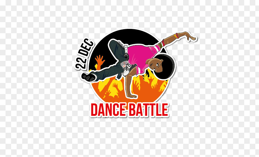 Dance Battle Logo Label Brand Font PNG