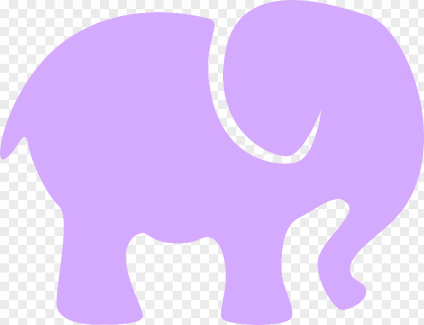 Elephant Purple Innovation Clip Art PNG