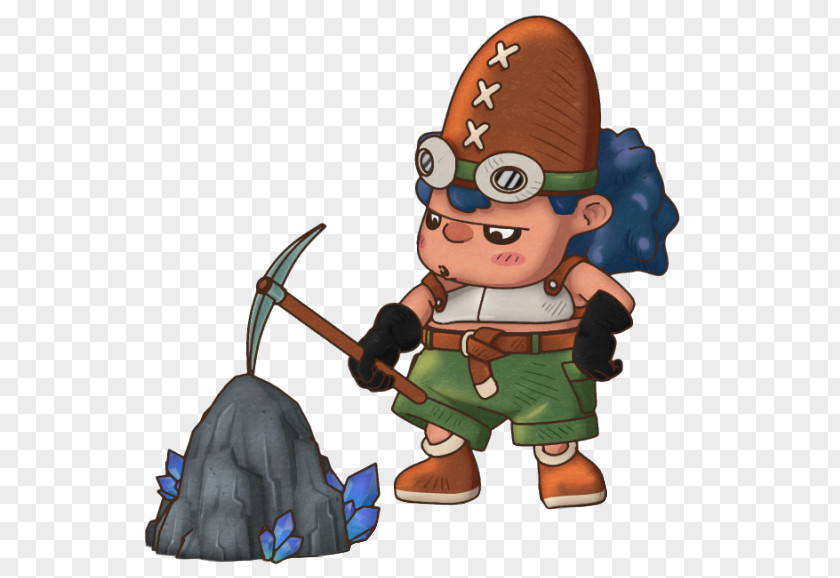 Fantasy Life Miner Mining Game Nintendo 3DS PNG