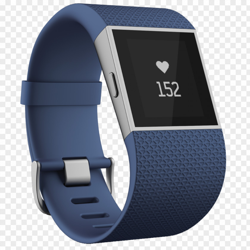 Fitbit Charge Heart Rate Surge Activity Monitors 2 Blue PNG