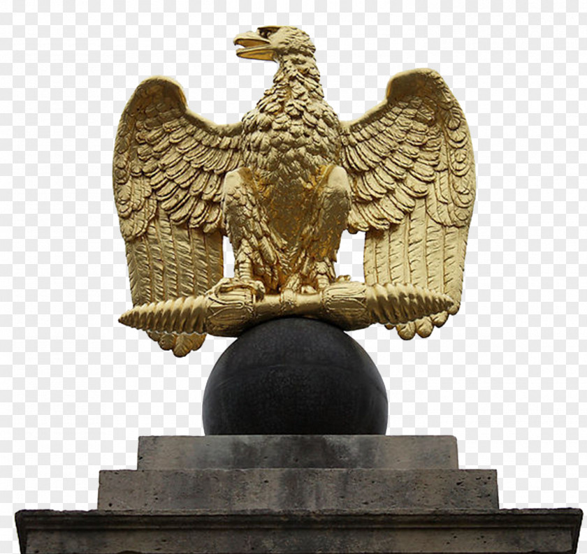Golden Eagle Statue Palace Of Fontainebleau Napoleon I On His Imperial Throne Aigle Paradiso PNG