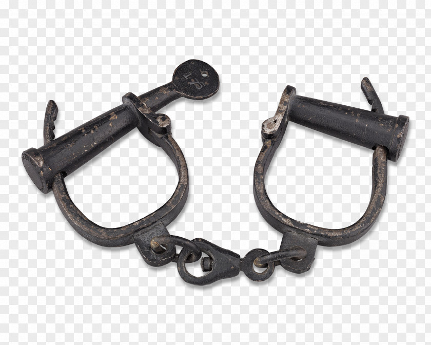 Handcuffs Legcuffs Prisoner Police PNG