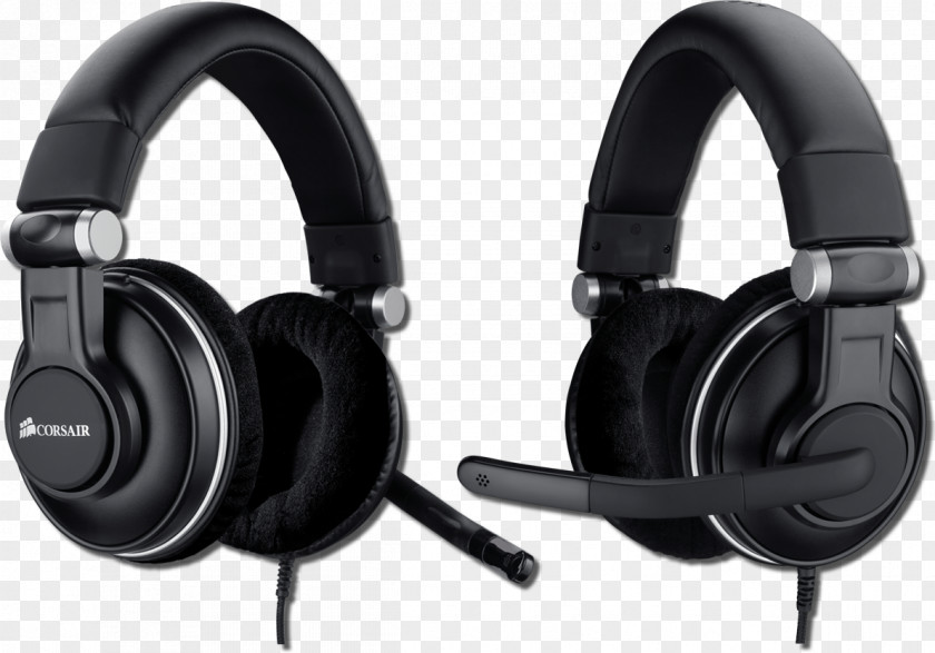 Headphones Headset Xbox 360 Corsair Components Sound PNG