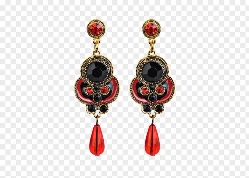 Jewellery Earring Imitation Gemstones & Rhinestones Fashion PNG
